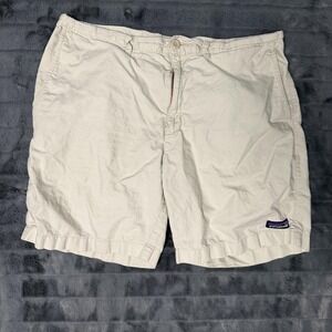 Patagonia Shorts Mens 32 Beige Organic Cotton Canvas Chino 10 Inseam Outdoor